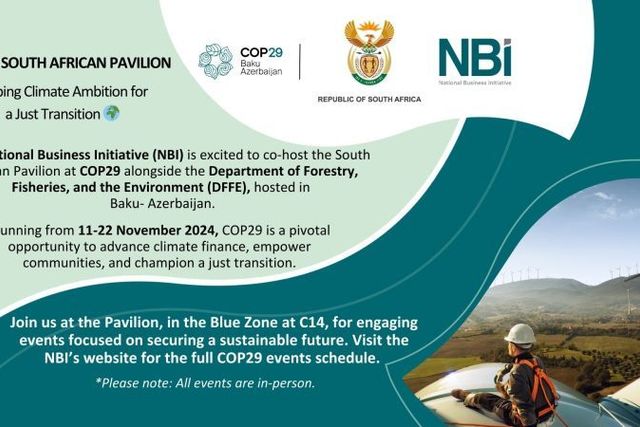 Launching South African Pavilion at COP29